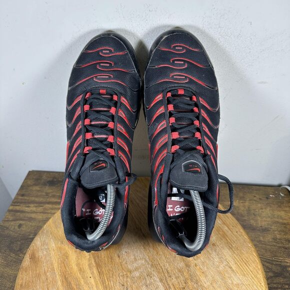 Nike Air Max Plus TN Shoes Mens Size 13 Black Red CU4864-001 Tuned Air Sneakers main image 3